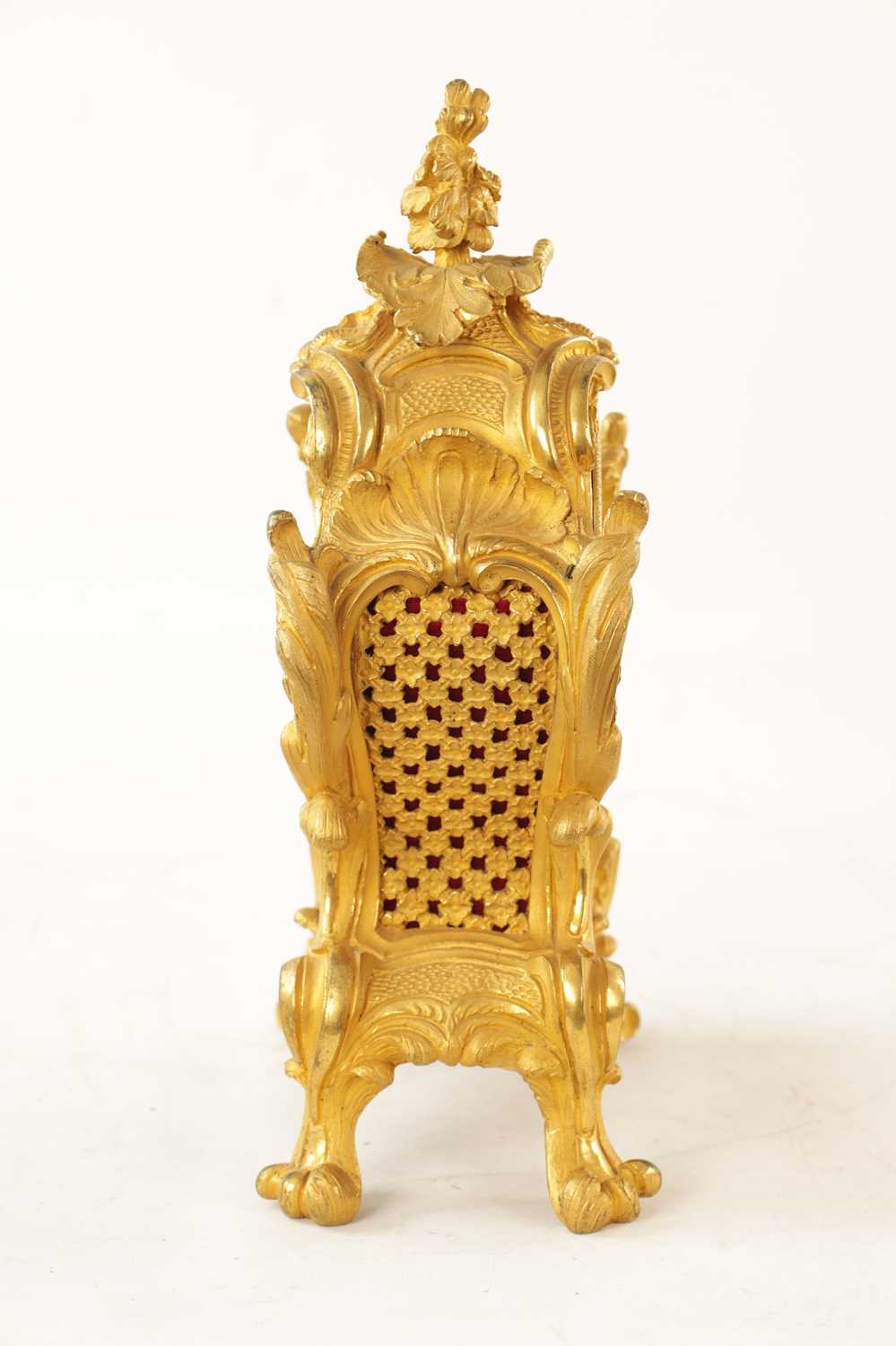 GANTHONY, CHEAPSIDE. AN ENGLISH REGENCY ORMOLU FUSEE MANTEL CLOCK - Image 6 of 11