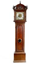 CHETHAM, MIDDELTON. AN EARLY 18TH CENTURY OAK 30-HOUR LONGCASE CLOCK