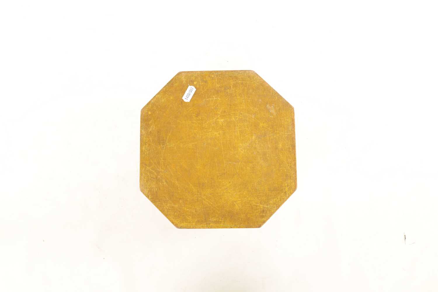 A LATE 19TH CENTURY OCTAGONAL SHAPED PAINTED BOX - Image 10 of 10
