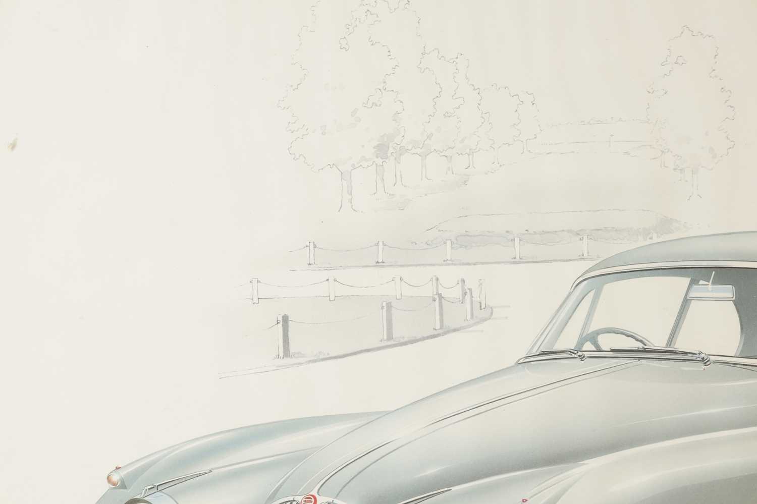 TWO VINTAGE JAGUAR PRINTS - Image 8 of 9