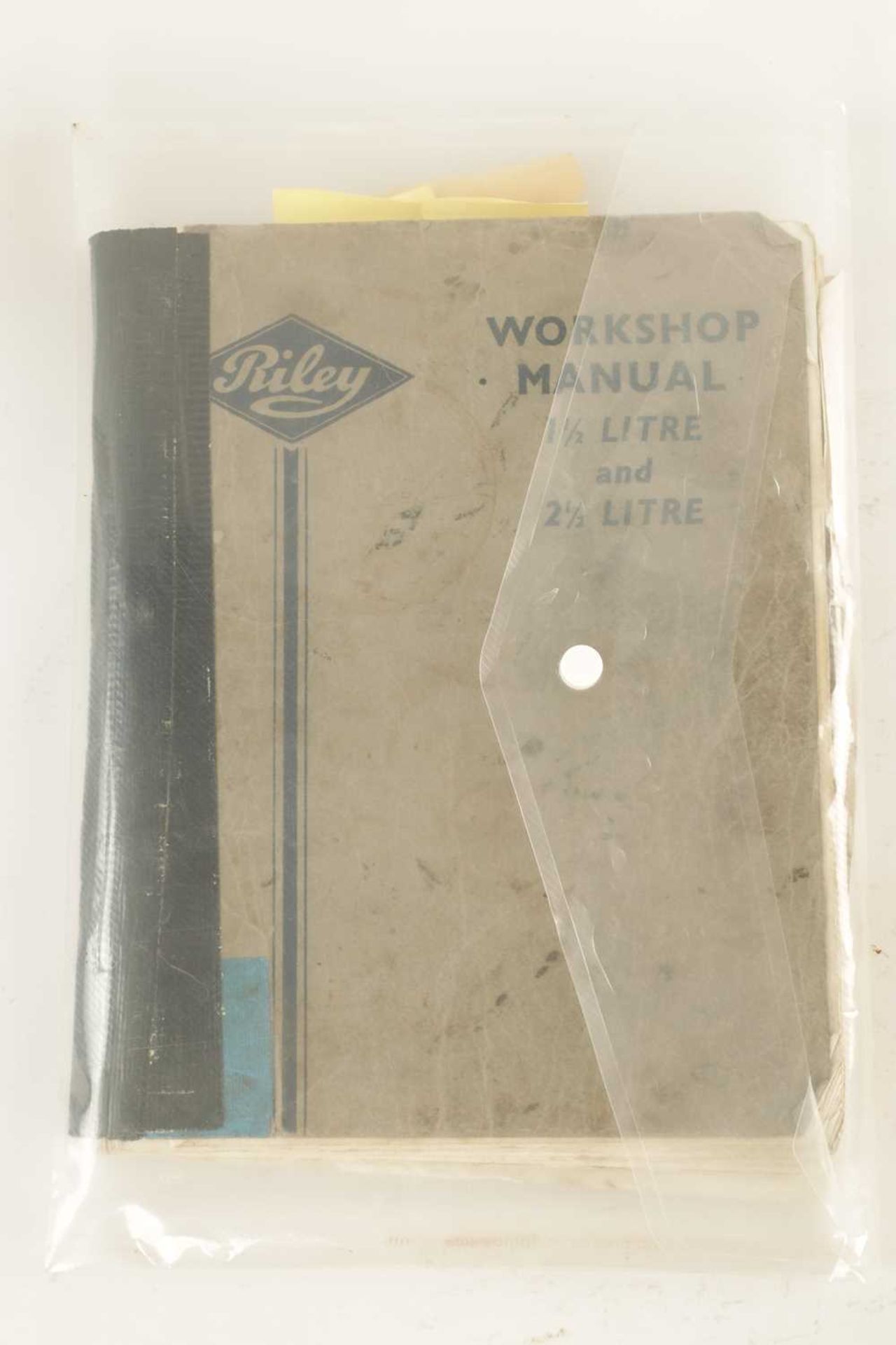 A COLLECTION OF VARIOUS RILEY BOOKS AND WORKSHOP MANUAL - Image 3 of 10
