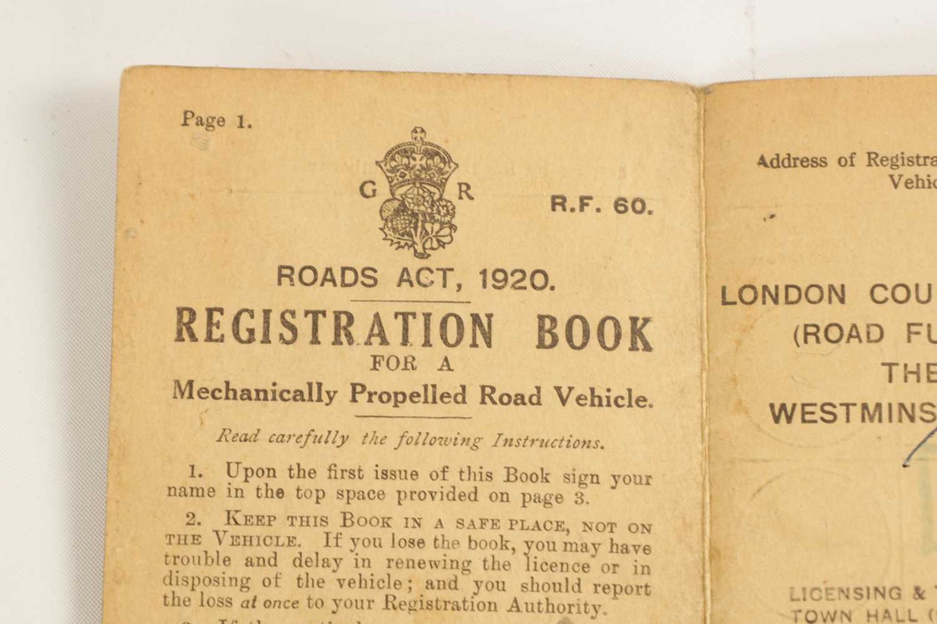 TELEPHONE & IN-PERSON BIDDING ONLY - A 1927 BUGATTI TYPE 44 - TELEPHONE & IN-PERSON BIDDING ONLY - Image 22 of 44