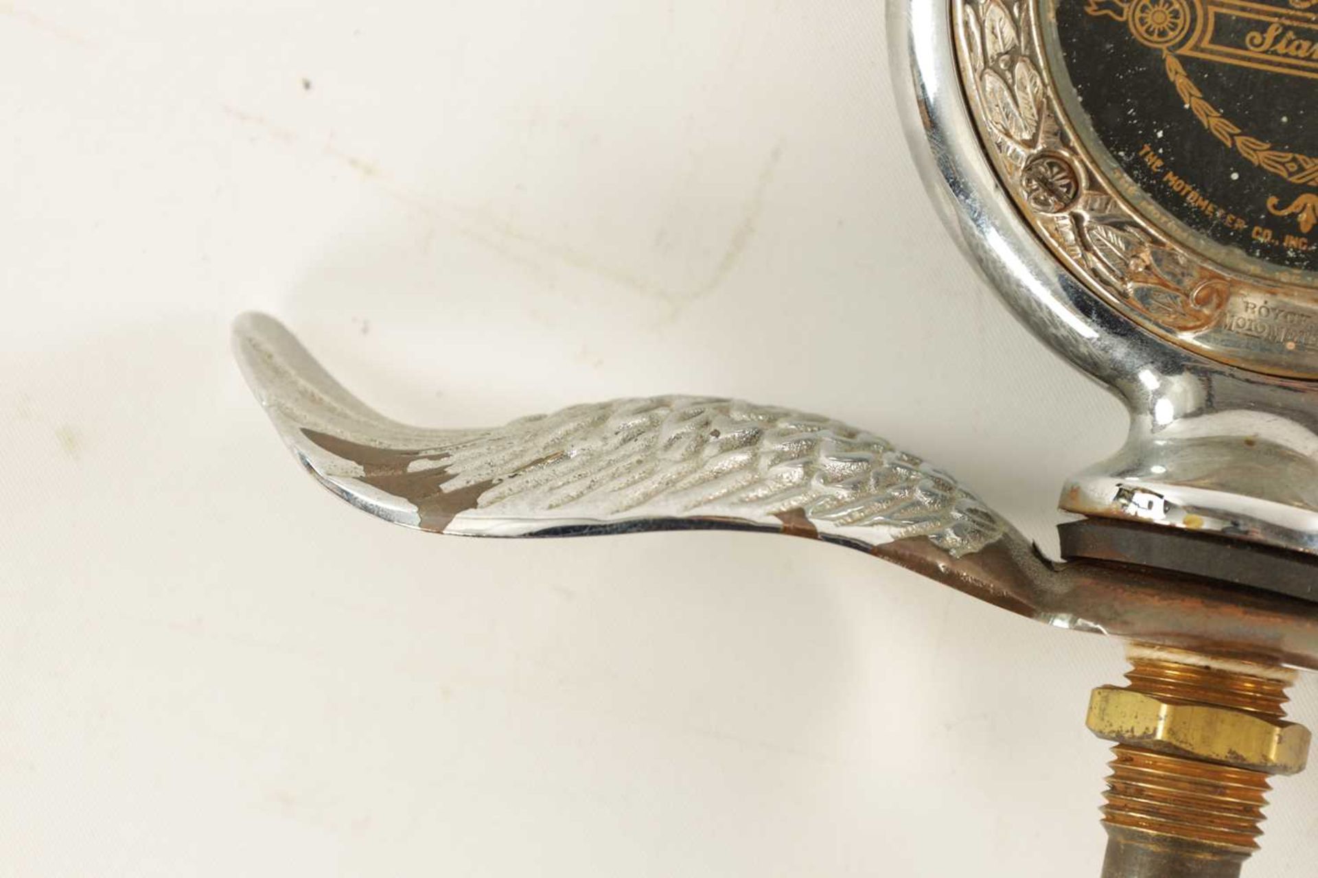 A WINGED BOYCE MOTO METER RADIATOR CAP/CAR MASCOT - Image 4 of 9