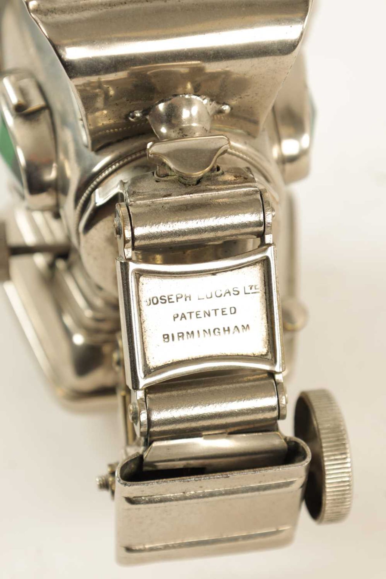 A VINTAGE LUCAS SILVER KING BIRMINGHAM CYCLE LIGHT - Image 5 of 8