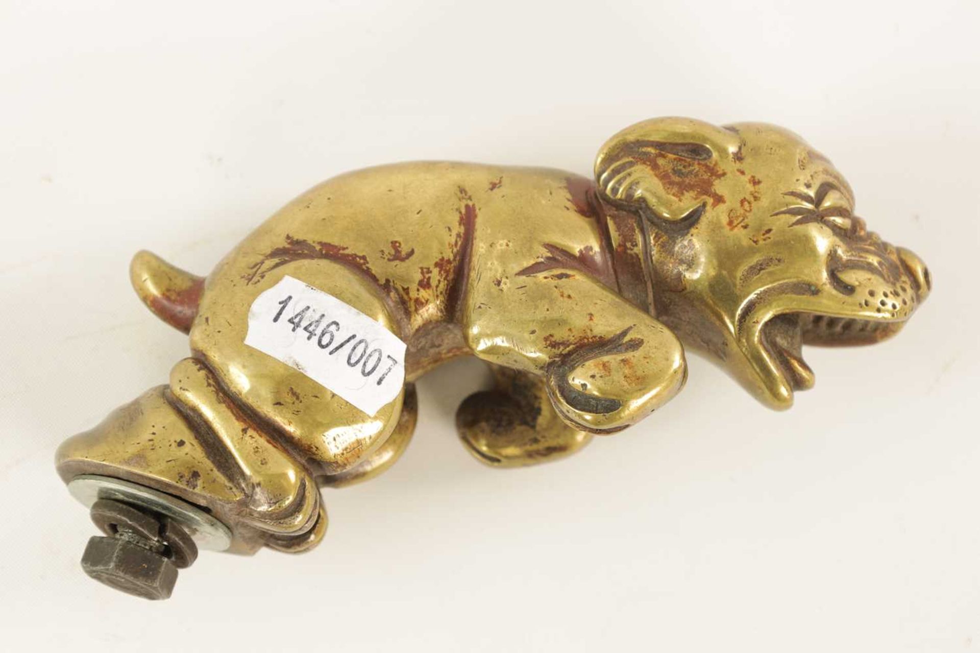 A BRONZE ‘BONZO’ DOG CAR MASCOT - Image 7 of 8