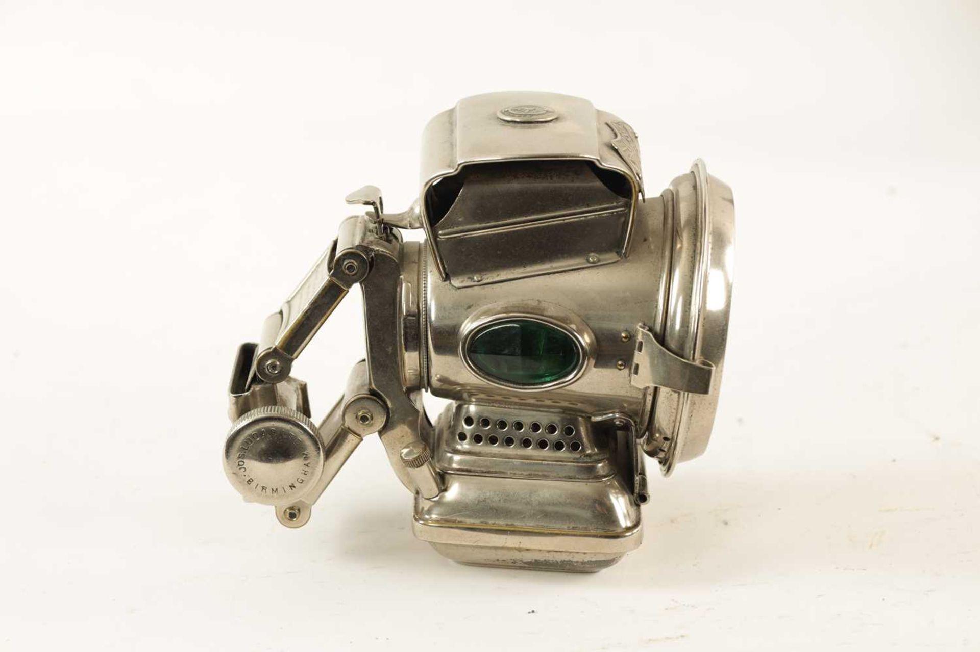 A VINTAGE LUCAS SILVER KING BIRMINGHAM CYCLE LIGHT - Image 4 of 8