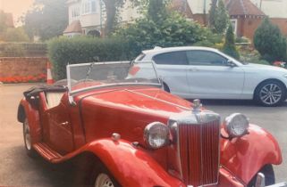 A 1951 MG TD COMPETITION MODEL