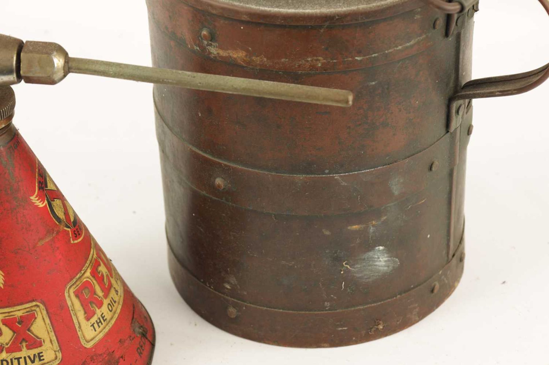 TWO VINTAGE OIL CANS - Image 7 of 11