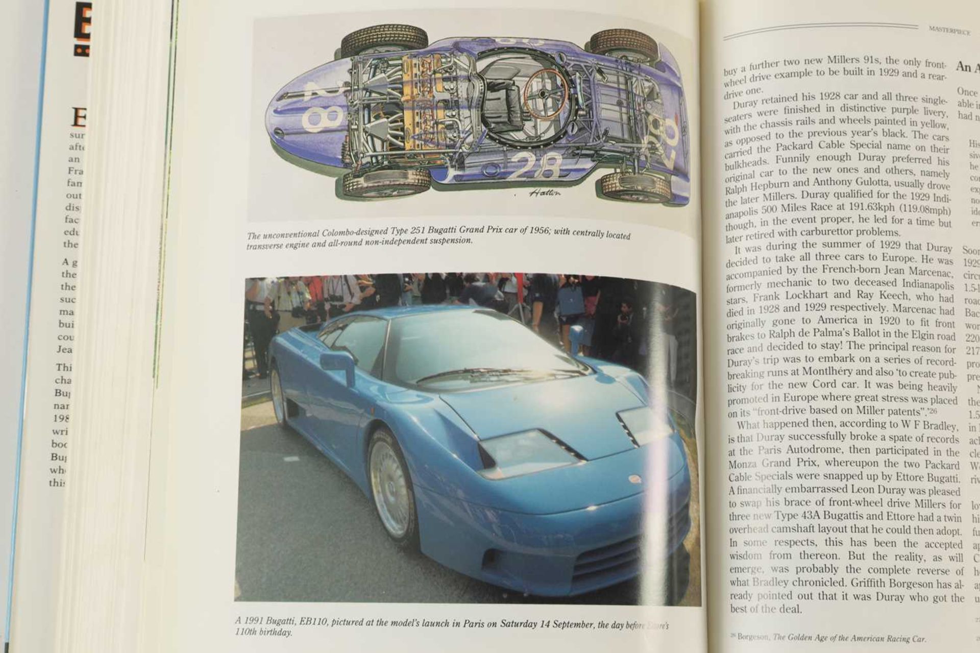 A COLLECTION OF FOUR BUGATTI HARDBACK BOOKS - Image 7 of 11