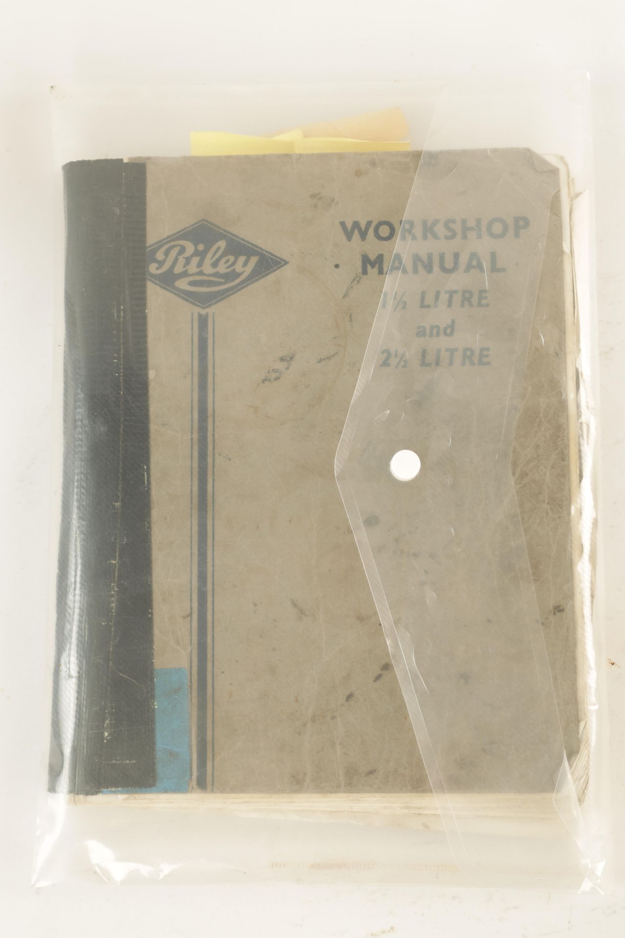 A COLLECTION OF VARIOUS RILEY BOOKS AND WORKSHOP MANUAL - Image 9 of 10