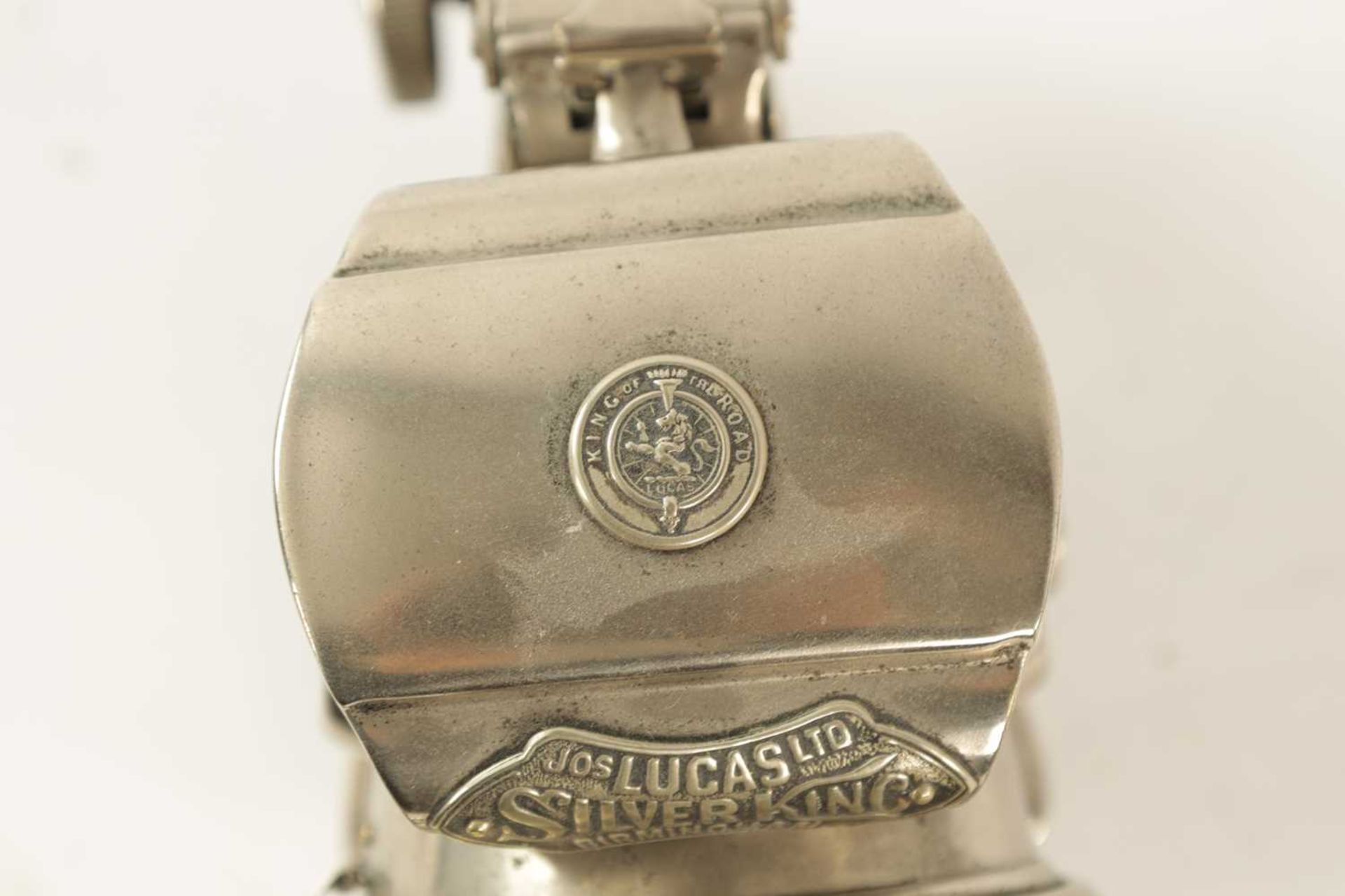 A VINTAGE LUCAS SILVER KING BIRMINGHAM CYCLE LIGHT - Image 3 of 8