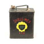 A VINTAGE 'SHELL BP' PETROL CAN
