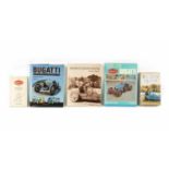 A COLLECTION OF FOUR BUGATTI HARDBACK BOOKS