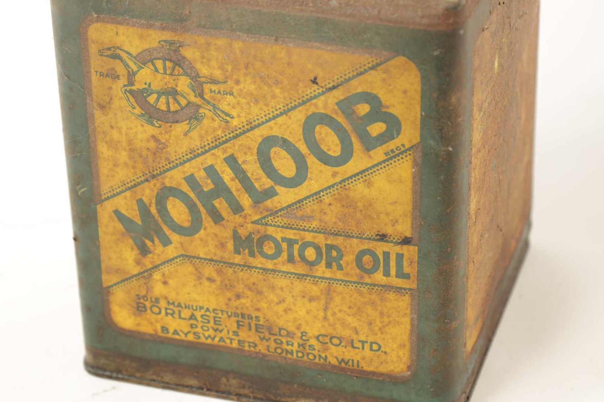 AN EARLY MOHLOOB MOTOR OIL PYRAMID CAN - Image 7 of 8