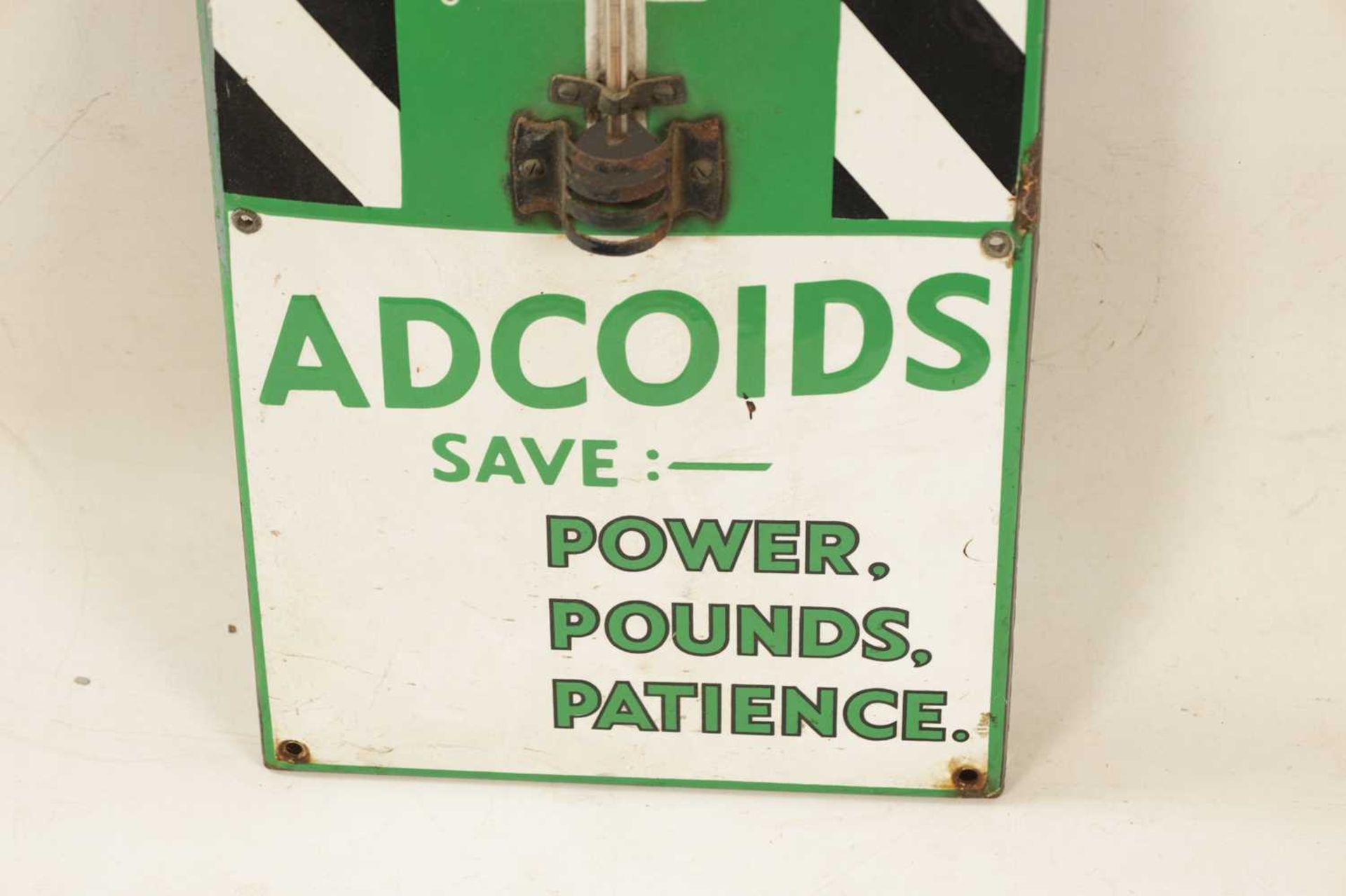 A VINTAGE DUCKHAMS ADCOIDS ENAMEL ADVERTISING SIGN - Image 2 of 6