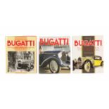 A COLLECTION OF THREE BUGATTI HARDBACK BOOKS BY BARRIE PRICE