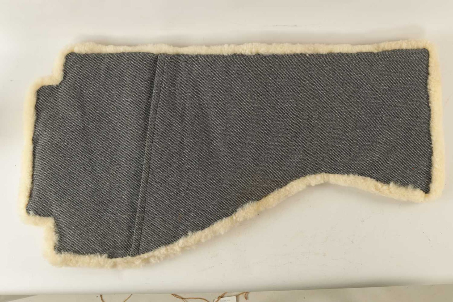 TWO SHEEPSKIN FOOTWELL MATS POSSIBLY FOR A FERRARI - Image 3 of 5