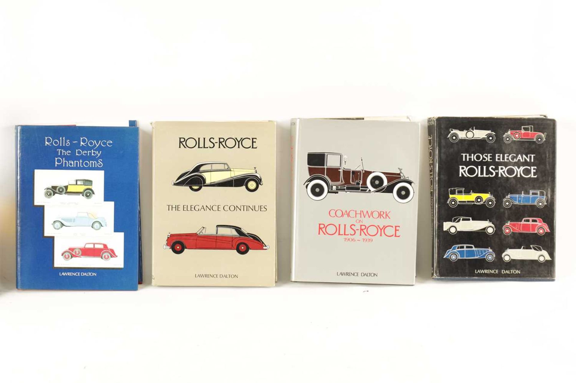 A COLLECTION OF FOUR ROLLS-ROYCE HARDBACK BOOKS