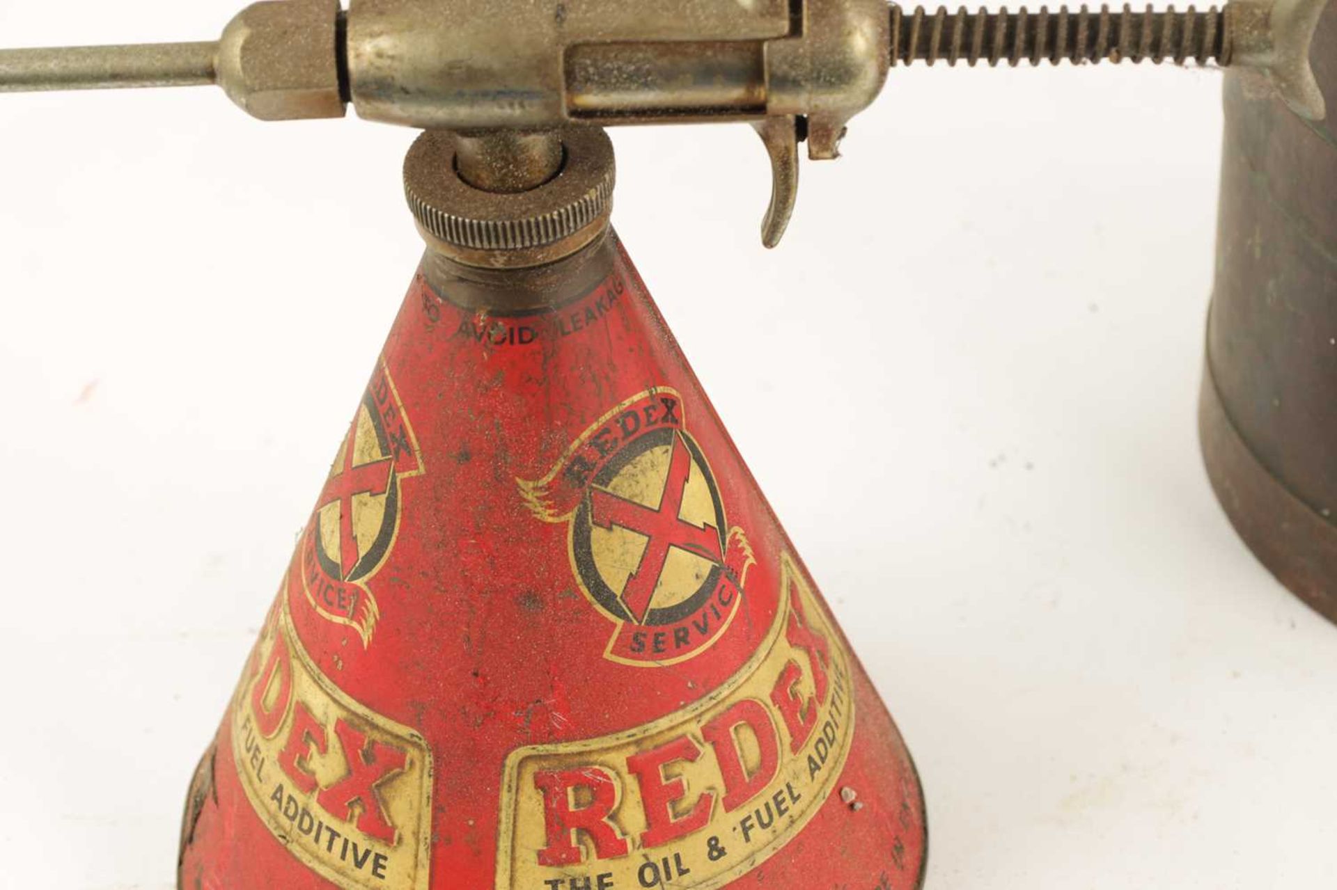 TWO VINTAGE OIL CANS - Image 9 of 11