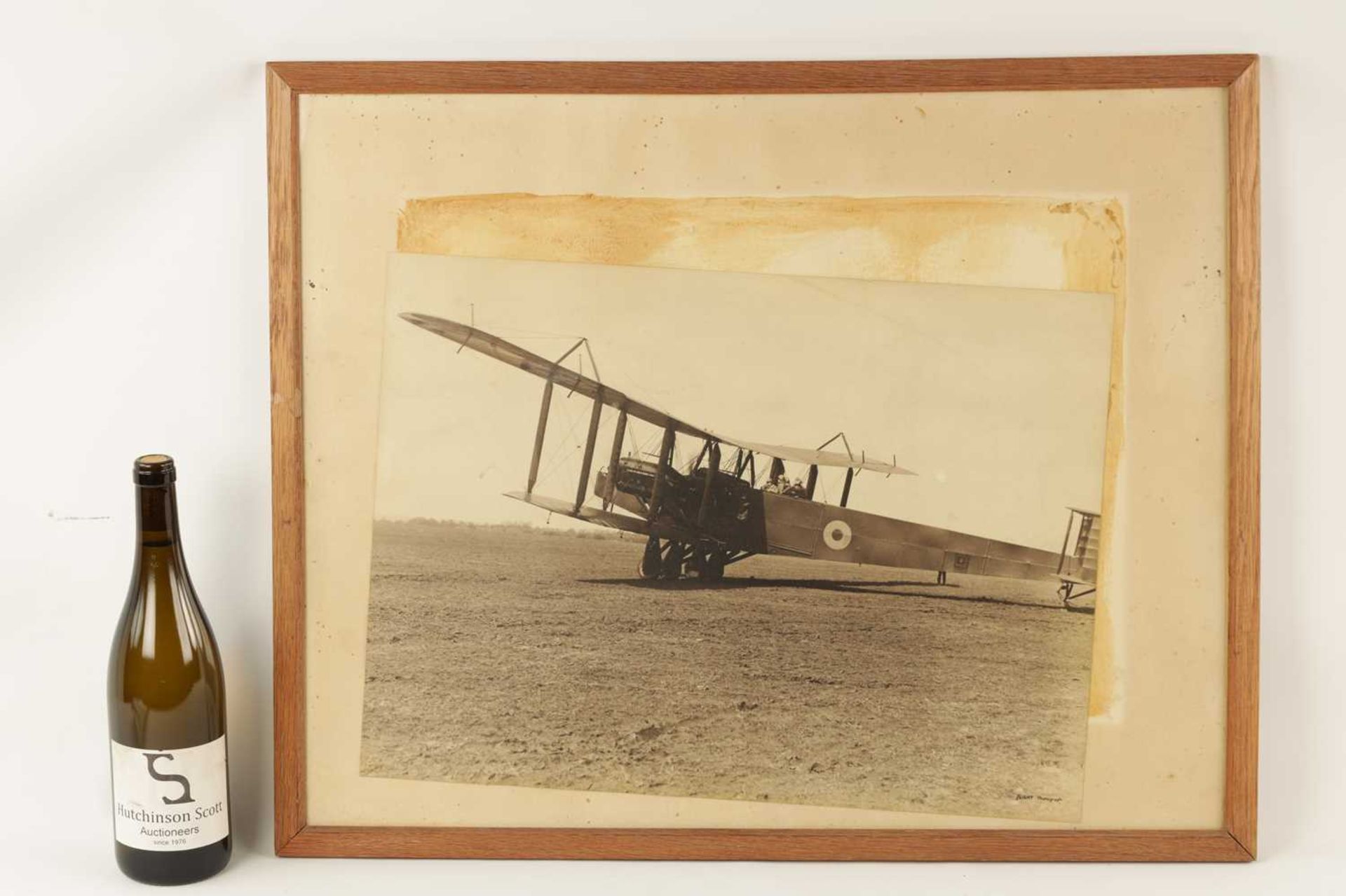 A COLLECTION OF EIGHT FRAMED PHOTOGRAPH PRINTS OF VINTAGE PLANES - Image 2 of 15