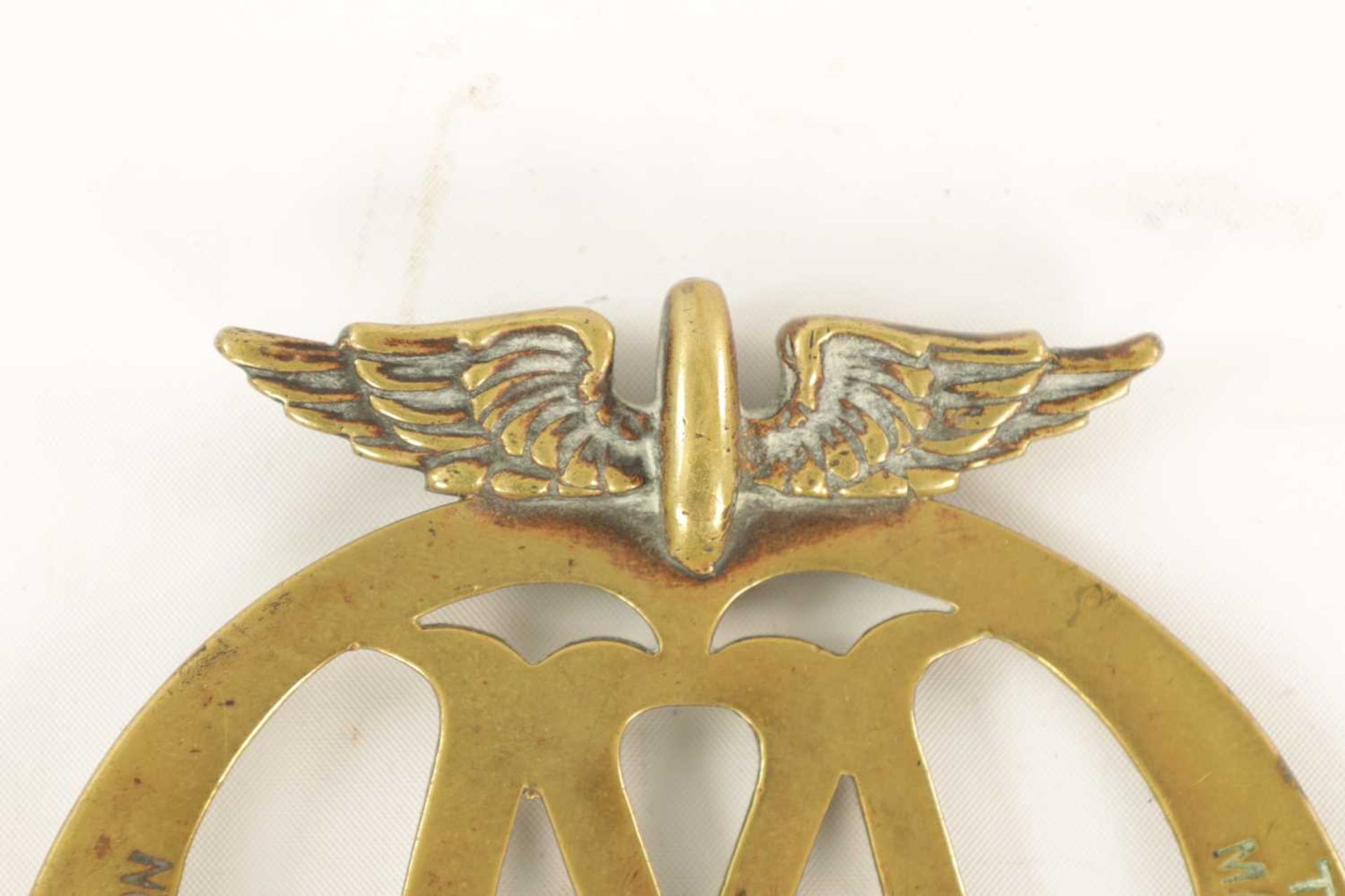 AN EARLY AA BRASS CAR BADGE - Image 3 of 7