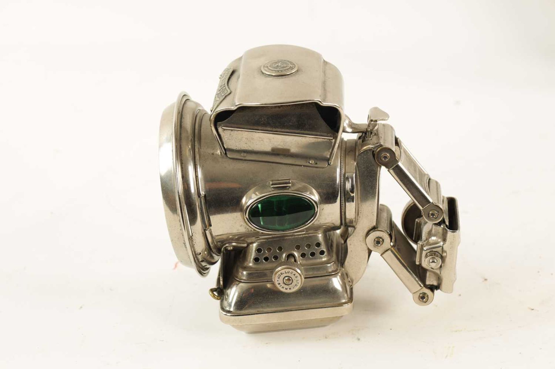 A VINTAGE LUCAS SILVER KING BIRMINGHAM CYCLE LIGHT - Image 7 of 8