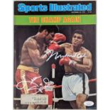 Sports illustrated signed magazine September 25th 1978 'The Champ again', Muhammad Ali & Leon Spinks