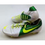 A Pair of Nike Brand boots game worn by Javier Mascherano on November 20th 2012 at Luzhniki