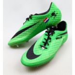 A Pair of Nike Brand boots game worn by Darijo Srna on March 5th 2014 at the AFG Arena in St.