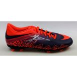 John Stones signed purple Nike Hypervenom Football Boot COA ICJSEB2 by Icons.com 07/11/2016