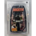 Rocky IV , Rocky Balboa figure set, Limited edition 1/500 Original Release Authentication Sticker,