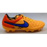 Andrea Pirlo Signed Yellow Nike Tiempo Football Boot Certificate of Authenticity ICAPB2 by Icons.com