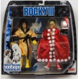 Rocky III Limited Edition 2 Figures set, "Rocky Balboa VS Thunderlips" Original release 28 May