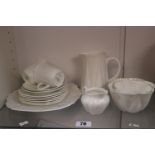 Shelley Blanc De Chine part Dinner set