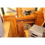 Large Oak Sideboard of two shelves