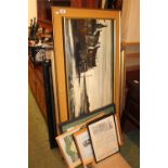 Collection of assorted Framed Pictures and Prints inc. R Folland Quiet Estuary etc