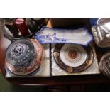 Collection of assorted Ceramics inc. Royal Crown Derby Blue & White dish etc