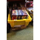 2 Boxes of assorted Football related books