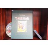 Walt Disney Classics The Jungle Book Collectors Edition Video, Cabinet Plate and 2 2 Books by