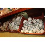 Very Large and Extensive Collection of Napoleon Ivy Wedgwood Tea and Dinner ware (as used by