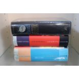 3 Harry Potter Hardback books to include The Goblet of Fire, and the Deathly Hallows x 2