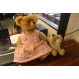 Good quality Modern Teddy and a Vintage teddy