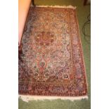 Good quality Floral Chinese rug with tassel ends