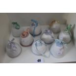 WITHDRAWN Collection of Lladro Bells (9) in total