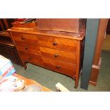 Edwardian Dressing chest of of 2 over 3 drawers