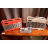 3 Vintage Roberts Radios
