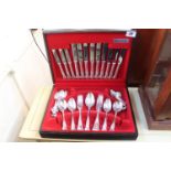 Cased O Neida Silver plated Canteen of Cutlery