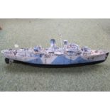 Hand Built Model of a Merchant Ship K18 WWII