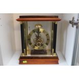 Good quality Woodford Clock with Brass Skeleton movement