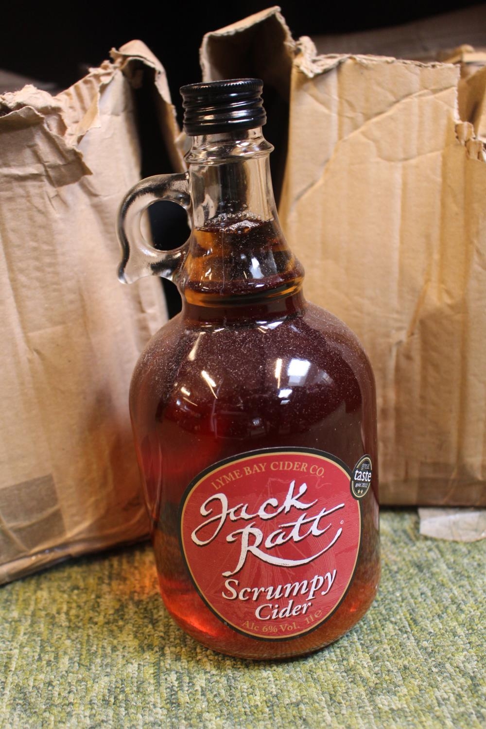 12 Bottles of Jack Ratt Scrumpy Cider 1l - Image 2 of 2